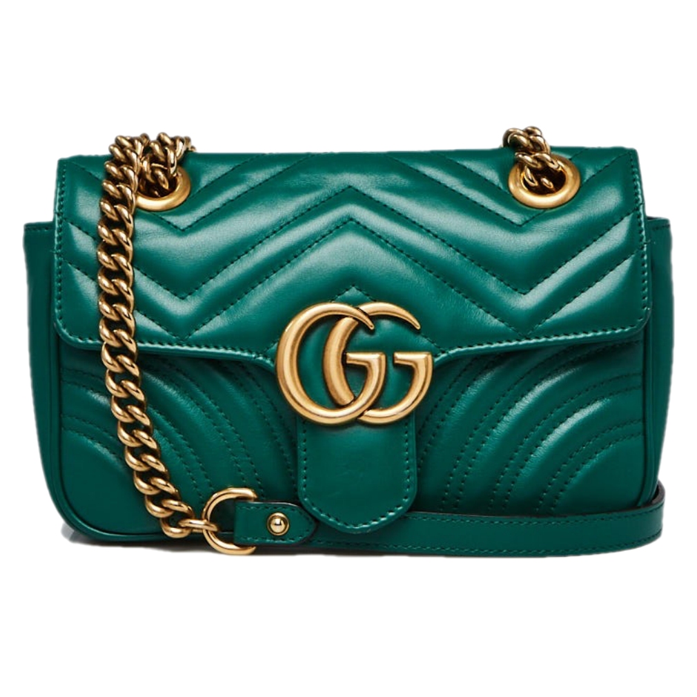 GG Marmont small quilted leather shoulder bag