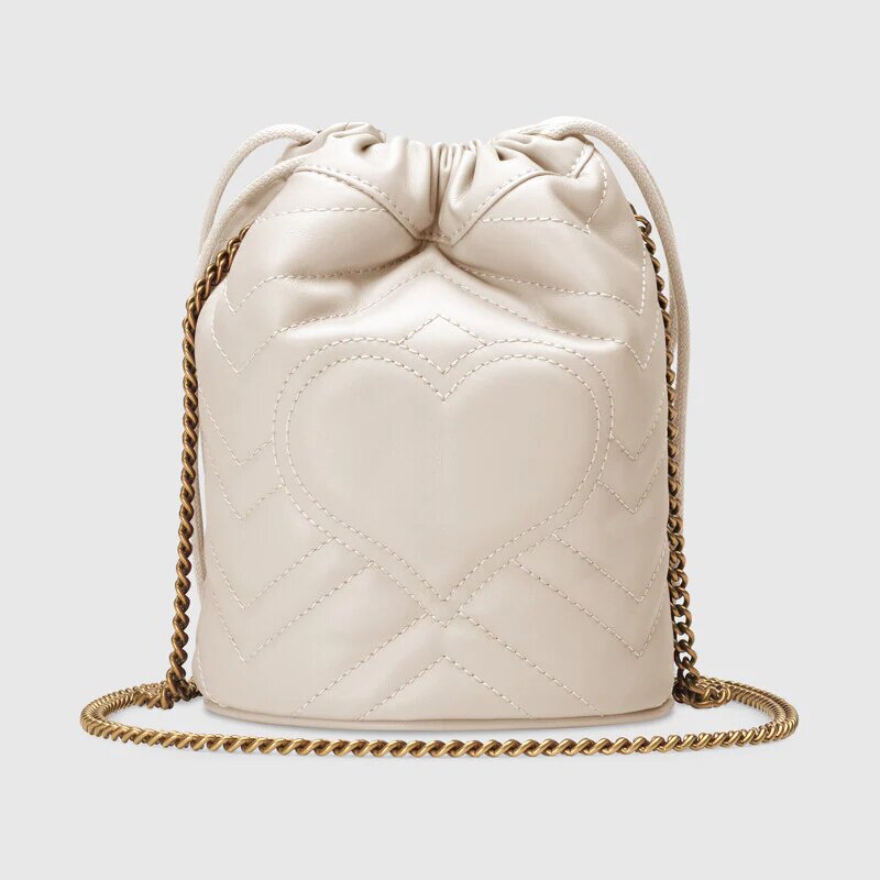 Gucci Marmont Mini Bucket Bag Review - Karina Style Diaries