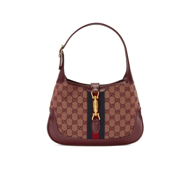 Gucci Vintage Leather Jackie 1961 Small Shoulder Bag (SHF-20608
