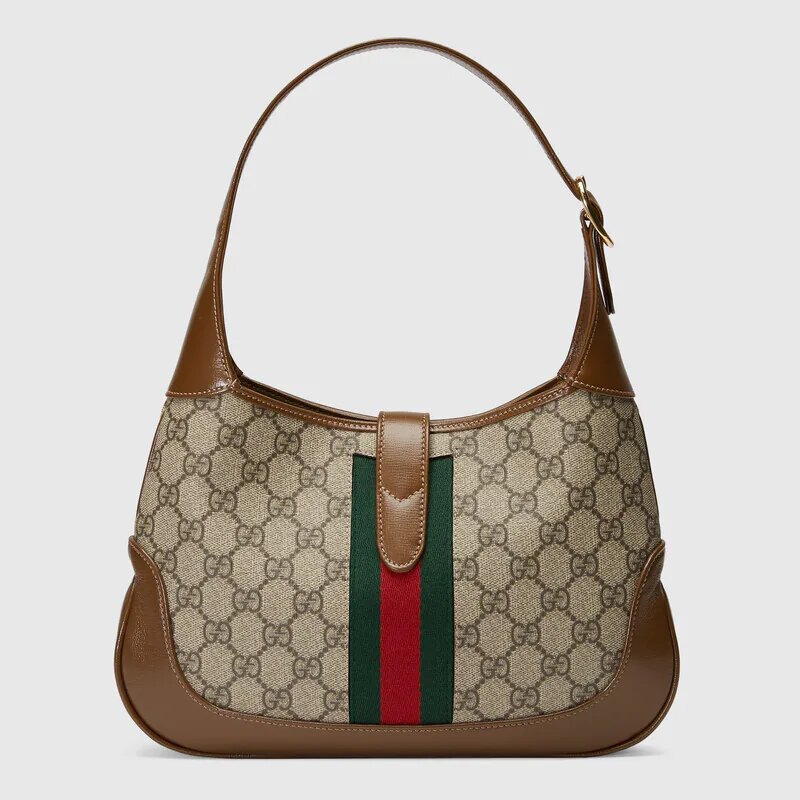 Gucci Vintage Leather Jackie 1961 Small Shoulder Bag (SHF-20608) – LuxeDH
