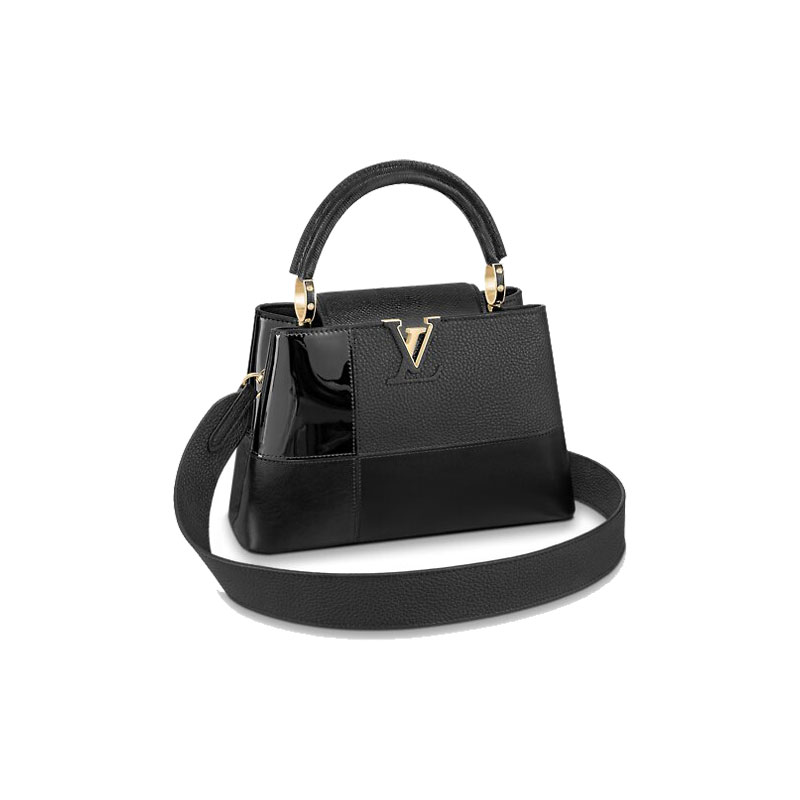 Louis Vuitton bag Capucines Black Snake Leather | 3D model