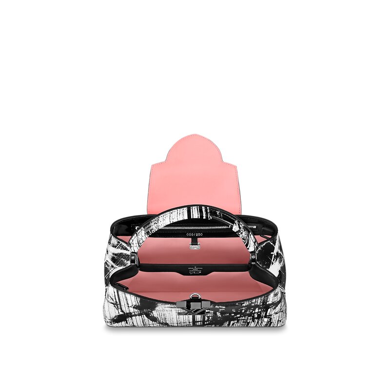 Louis Vuitton x Gregor Hildebrandt Artycapucines Capucines MM - Black  Handle Bags, Handbags - LOU772345