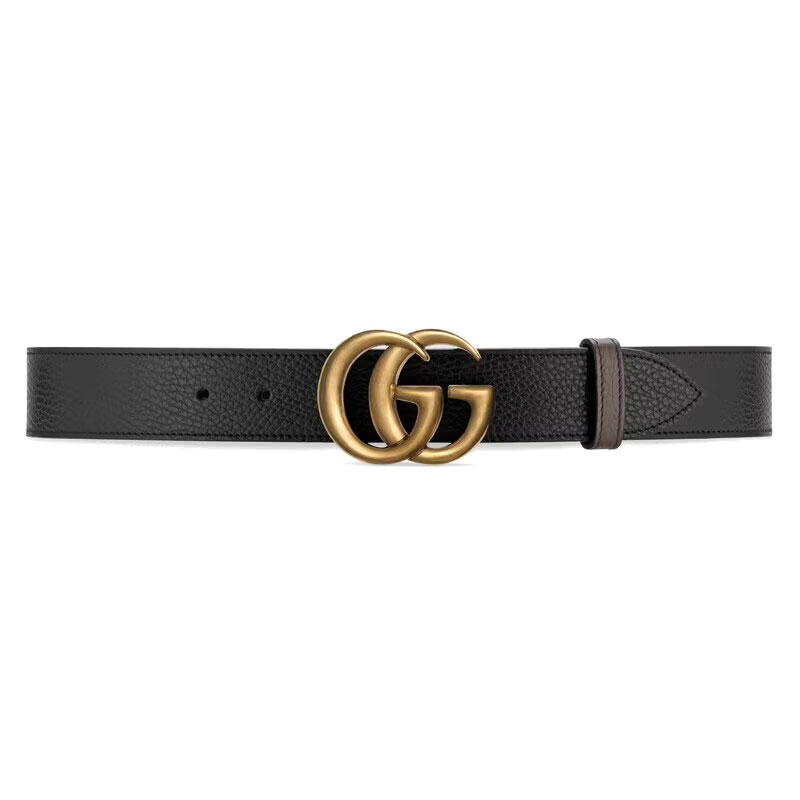 Gucci Textured Double G Belt