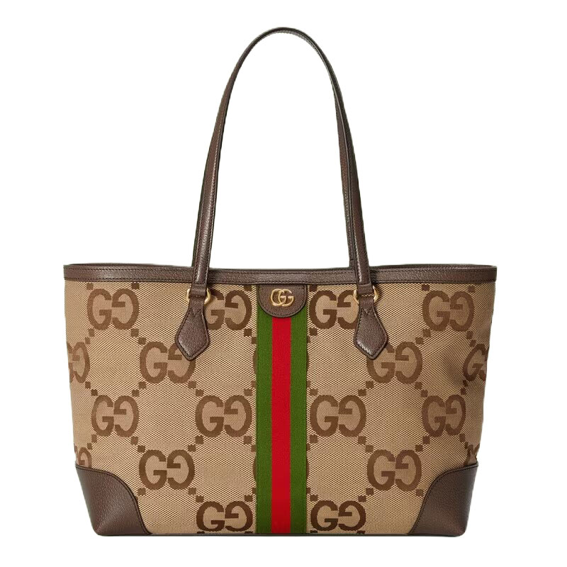 Gucci Ophidia GG Medium Shoulder Bag in Natural